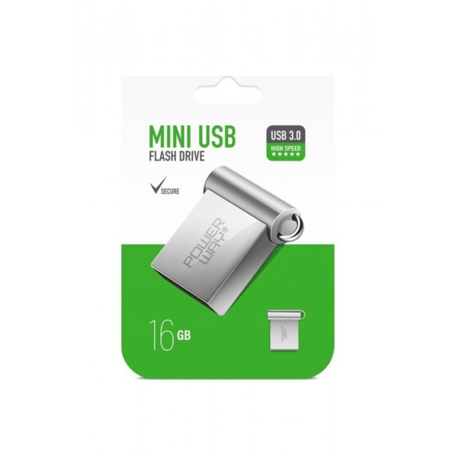 Powerway 16 Gb Usb 3.0 Metal Mini Usb Flash Bellek