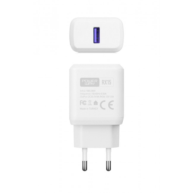 Powerway 3 Amper Micro Usb Şarj Aletiqc 3.0 Rx15
