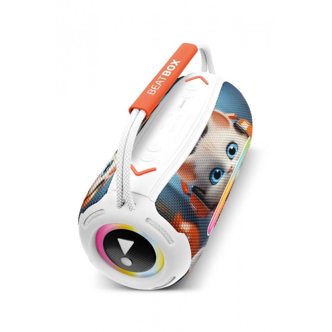 Powerway Beatbox Animals Kedi Led Işıklı Ses Bombası Usb Sd Aux Bluetooth Hoparlör 20W Powerway Beatbox Animals Kedi Led Işıklı Ses Bombası Usb Sd Aux Bluetooth Hoparlör 20W