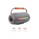 Powerway Gri BeatBox Led Işıklı Ses Bombası Usb Sd Aux FM Radyo Bluetooh Hoparlör Powerway Gri BeatBox Led Işıklı Ses Bombası Usb Sd Aux FM Radyo Bluetooh Hoparlör