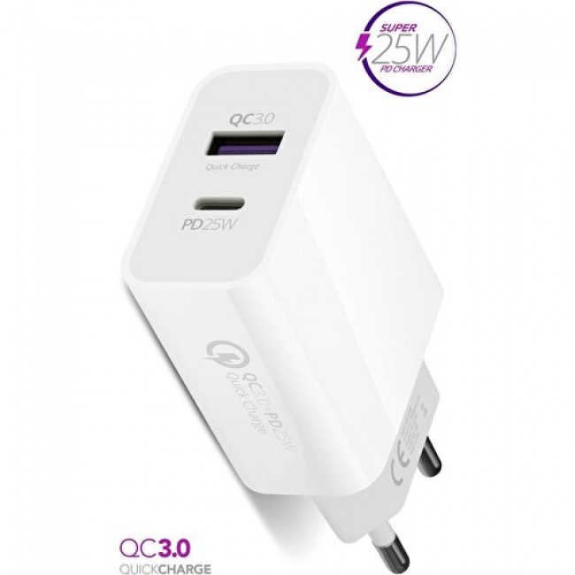 Pmr 25W Type C Qc 3.0 Type C -Usb Şarj Aleti Hw25 Pmr 25W Type C Qc 3.0 Type C -Usb Şarj Aleti Hw25
