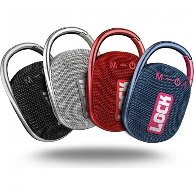 Powerway Lock Mavi Taşınabilir Bluetooth Hoparlör Ses Bombası Kilit Özellikli Powerway Lock Mavi Taşınabilir Bluetooth Hoparlör Ses Bombası Kilit Özellikli