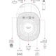 Powerway Lock Yeşil  Renk Taşınabilir Bluetoot Hoparlör