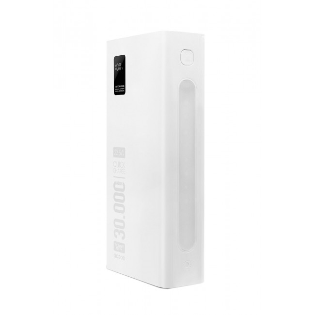 30.000 Mah Pd 22,5W Dahili Kablolu Powerbank QC30S 30.000 Mah Pd 22,5W Dahili Kablolu Powerbank QC30S