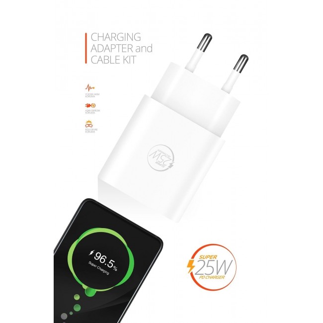 25W Type C To Type C Hızlı Şarj Aleti Rxs30 25W Type C To Type C Hızlı Şarj Aleti Rxs30