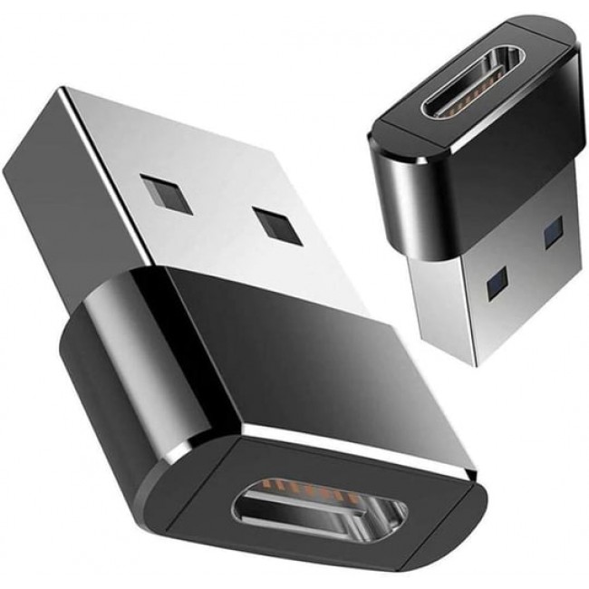 USB 2.0 Erkek – Type-C Dişi Şarj Dönüştürücü USB 2.0 Erkek – Type-C Dişi Şarj Dönüştürücü