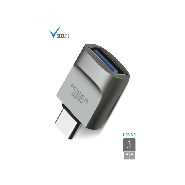 Powerway Type-C To Usb 3.0 Veri Aktarımı Otg Çevirici Dönüştürücü Adaptör