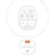 Powerway Voiceball Taşınabilir Radyolu Bluetooth Led Işıklı Hoparlör Ses Bombası