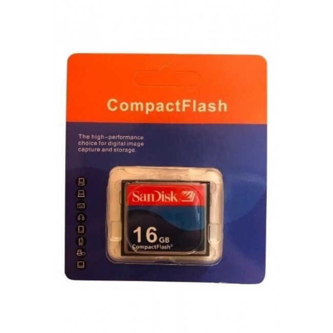 Sandisk 16 Gb Compact Flash Hafıza Kartı Cf Kart