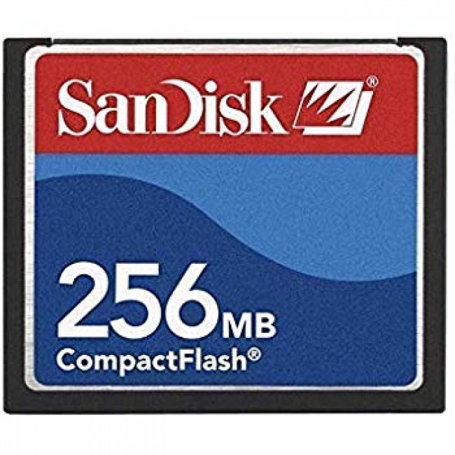 Sandisk 256 Mb Compact Flash Hafıza Kartı