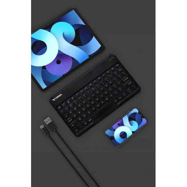 Torima TMK-08 Kablosuz Bluetooth Klavye ve Mouse Seti – Akıllı TV ve Mobil Cihazlarla Mükemmel Uyumluluk Torima TMK-08 Kablosuz Bluetooth Klavye ve Mouse Seti – Akıllı TV ve Mobil Cihazlarla Mükemmel Uyumluluk