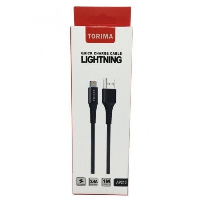 Torima 2.4A Iphone Lightning 2.4 A Halat Şarj Ve Data Kablosu Torima 2.4A Iphone Lightning 2.4 A Halat Şarj Ve Data Kablosu