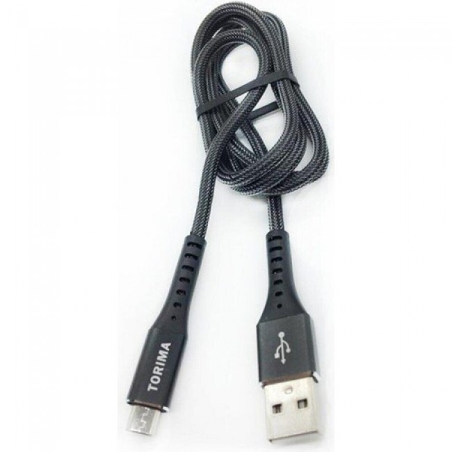Torima Micro Usb Halat Şarj Ve Data Kablosu 2.4 A Torima Micro Usb Halat Şarj Ve Data Kablosu 2.4 A