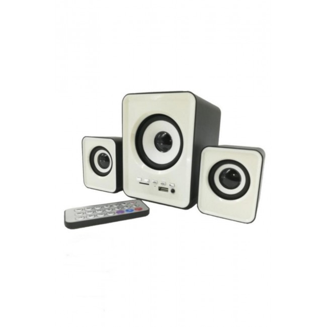 Torima D23 Beyaz Bluetooth Hoparlör - 3.5mm Kablolu Bilgisayar Hoparlörü Torima D23 Beyaz Bluetooth Hoparlör - 3.5mm Kablolu Bilgisayar Hoparlörü