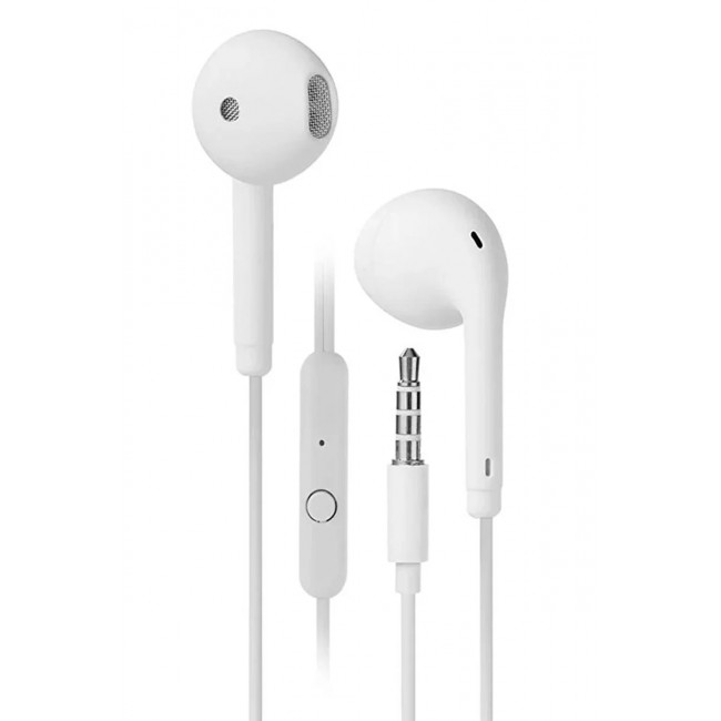 Torima Beyaz H19 Kablolu Mikrofonlu Kulak İçi Kulaklık 3.5 mm