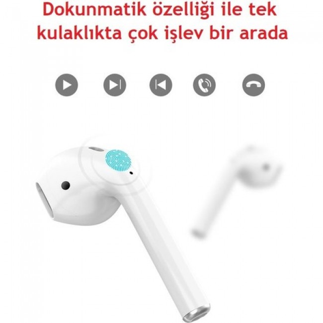 Torima i18 Dokunmatik Bluetoot Kulakiçi Kulaklık Torima i18 Dokunmatik Bluetoot Kulakiçi Kulaklık