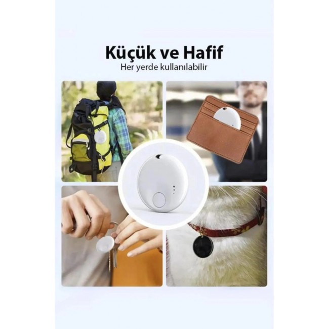Torima N Tag Beyaz Takip Cihazı Apple My Find Uyumlu Torima N Tag Beyaz Takip Cihazı Apple My Find Uyumlu