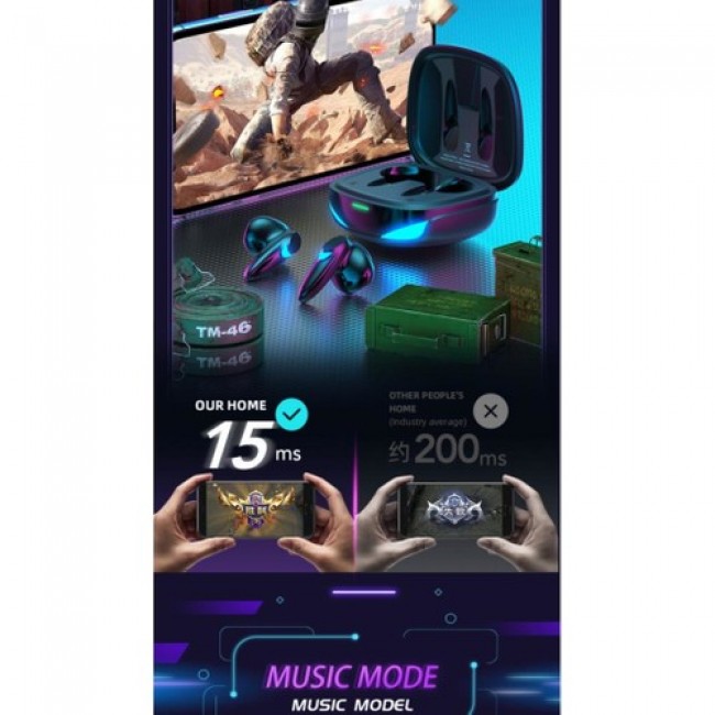 Torima Tg-G10 Çift Mikrofonlu 3 Modlu Bluetooth 5.2 Yeni Nesil Oyuncu Kulaklığı Torima Tg-G10 Çift Mikrofonlu 3 Modlu Bluetooth 5.2 Yeni Nesil Oyuncu Kulaklığı
