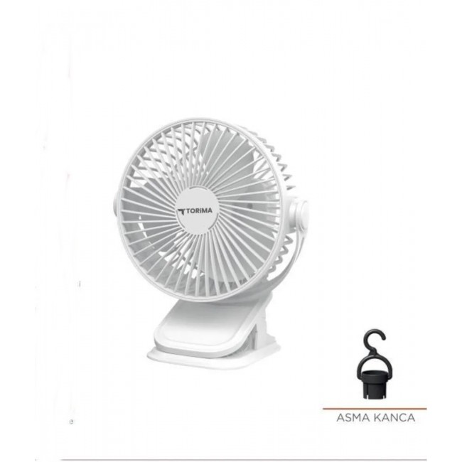 Torima Beyaz Mini Şarjlı Vantilatör – 5 Kademe Sessiz ve Taşınabilir Serinlik Mavi F-15 Torima Beyaz Mini Şarjlı Vantilatör – 5 Kademe Sessiz ve Taşınabilir Serinlik Mavi F-15