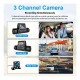 360° Kapsama Sunan GLRTECH Araç Kamerası – 3 Lensli, Full HD, Park Monitörü, Gece Görüş, Hareket Sensörü 360° Kapsama Sunan GLRTECH Araç Kamerası – 3 Lensli, Full HD, Park Monitörü, Gece Görüş, Hareket Sensörü