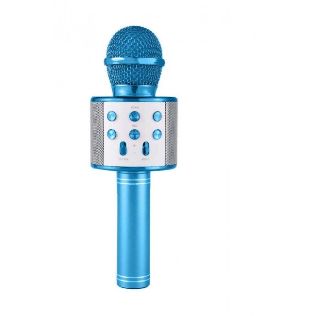 Torima Ws-858 Ses Değiştirmeli Karaoke Mikrofon Mavi Torima Ws-858 Ses Değiştirmeli Karaoke Mikrofon Mavi