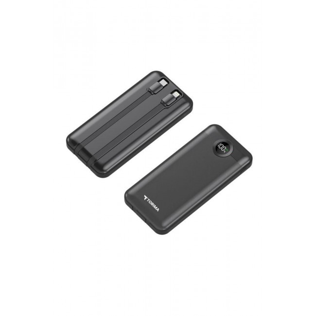 Torima TRM-1015 10000 mAh 2 Çıkışlı 22.5w Hızlı Şarj Dijital Göstergeli Powerbank Torima TRM-1015 10000 mAh 2 Çıkışlı 22.5w Hızlı Şarj Dijital Göstergeli Powerbank