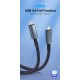 PMR USB4 Pro – 40Gbps 240W 1.5 Metre Hızlı Şarj ve Data Kablosu Zr851 PMR USB4 Pro – 40Gbps 240W 1.5 Metre Hızlı Şarj ve Data Kablosu Zr851