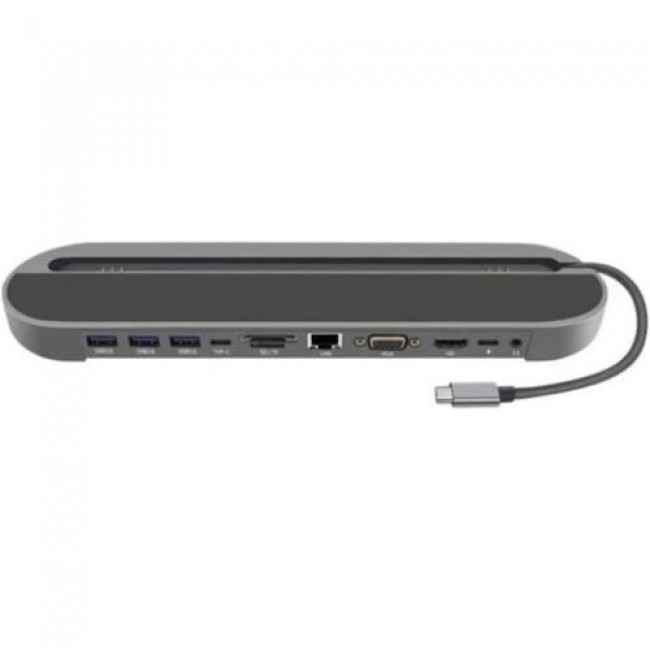 Type-C Dock Station 11 In 1 Port Macbook Uyumlu Hub Adaptör Type-C Dock Station 11 In 1 Port Macbook Uyumlu Hub Adaptör