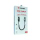 Torima Çok Amaçlı 65W Spiral Kablo | iPhone, Android ve Type-C Uyumlu | 4 Başlık Bir Arada U110 Torima Çok Amaçlı 65W Spiral Kablo | iPhone, Android ve Type-C Uyumlu | 4 Başlık Bir Arada U110