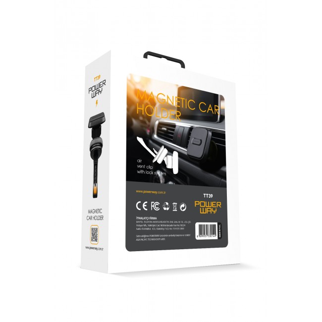Powerwat Tt39 Ultra Lüks Araç İçi Mıknatıslı Ayarlanabilir Telefon Tutucu Tüm Havalandırma Izgarası Uyumlu Powerwat Tt39 Ultra Lüks Araç İçi Mıknatıslı Ayarlanabilir Telefon Tutucu Tüm Havalandırma Izgarası Uyumlu