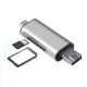 USB 2.0 3 in 1 Kart Okuyucu ve USB Çoklayıcı – Type-C, Micro USB, SD/TF Kart Desteği Zr825 USB 2.0 3 in 1 Kart Okuyucu ve USB Çoklayıcı – Type-C, Micro USB, SD/TF Kart Desteği Zr825