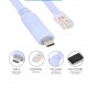 Type C to Cisco Router RJ45 Konsol Kablosu Type c to rj45 kablo 1.8m Type C to Cisco Router RJ45 Konsol Kablosu Type c to rj45 kablo 1.8m