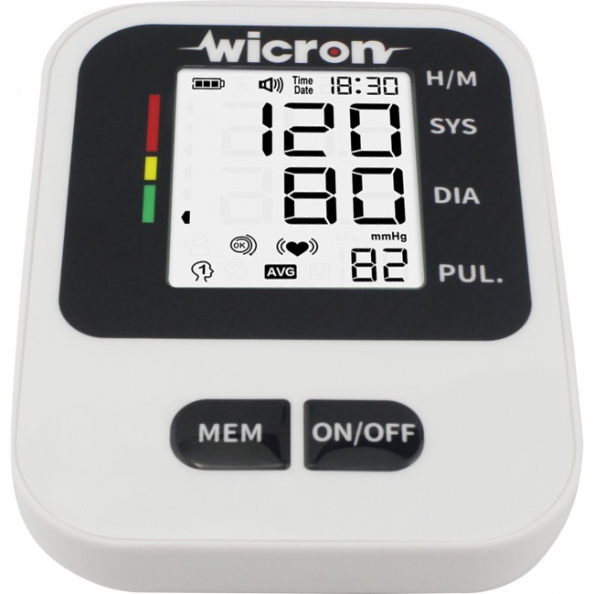 Wicron Life Türkçe Konuşan Koldan Ölçer Tam Otomatik Dijital Tansiyon Aleti Wicron Life Türkçe Konuşan Koldan Ölçer Tam Otomatik Dijital Tansiyon Aleti