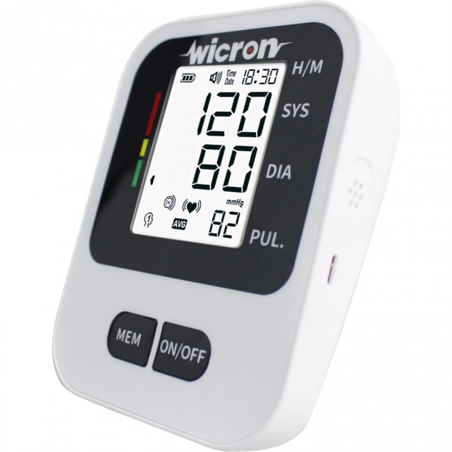Wicron Life Türkçe Konuşan Koldan Ölçer Tam Otomatik Dijital Tansiyon Aleti Wicron Life Türkçe Konuşan Koldan Ölçer Tam Otomatik Dijital Tansiyon Aleti